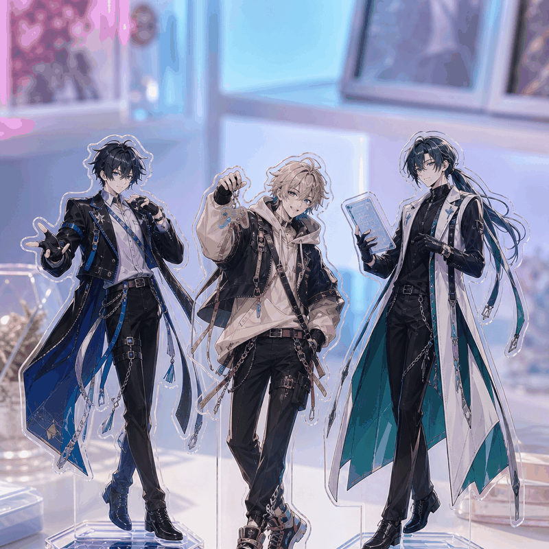 CHROMANOVA アクリルスタンド 3体セット